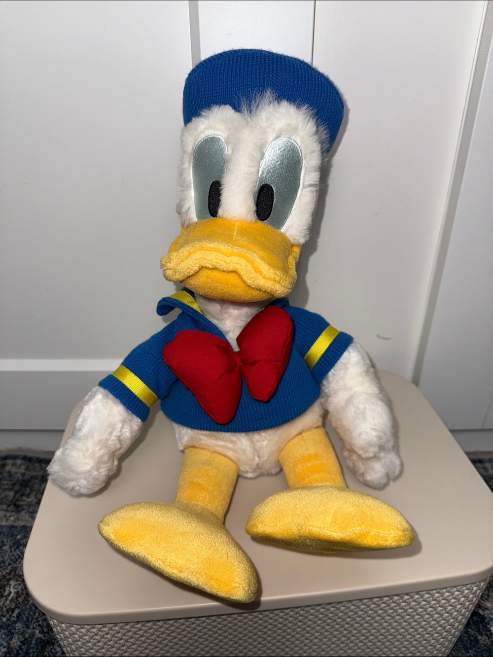 Vintage with tags Donald Duck Disney toon Disney channel plush Y2K sailor outfit